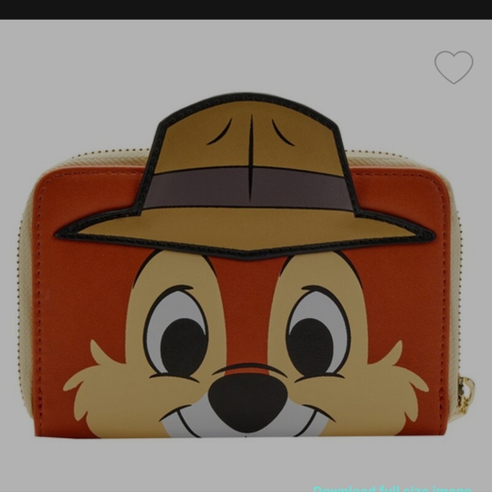 Chip and Dale loungefly wallet